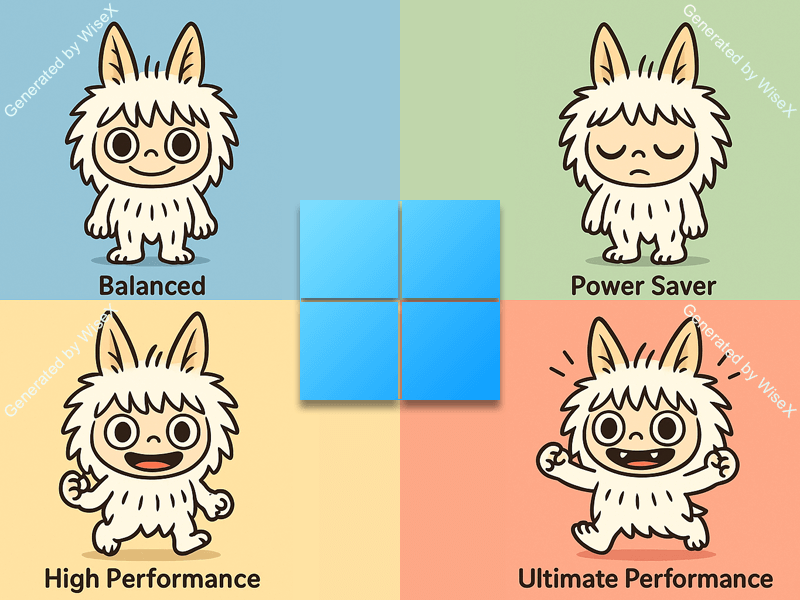 4 Chế độ năng lượng chính trên Windows 4 Chế độ năng lượng chính trên Windows